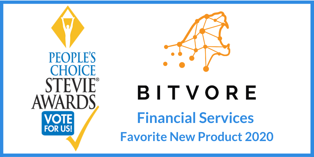 Bitvore Stevie Award Peoples Choice - May 2020 (1)